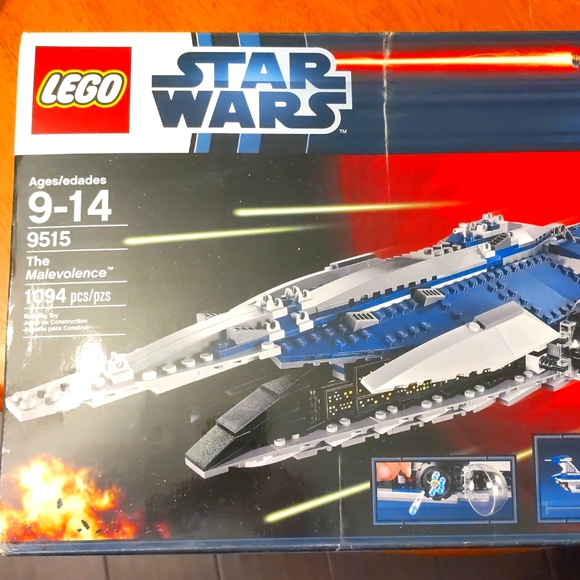 Lego Other - 🎉🎊HP🎊🎉Rare! Lego Star wars 9515 The malevolent 1,094 pieces brand new 2012